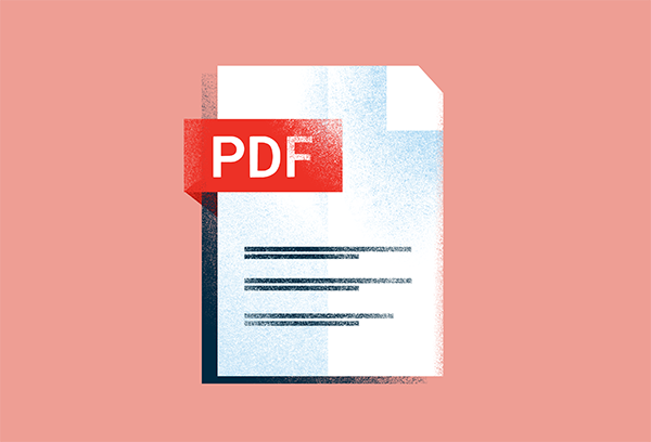 PDF icon pink