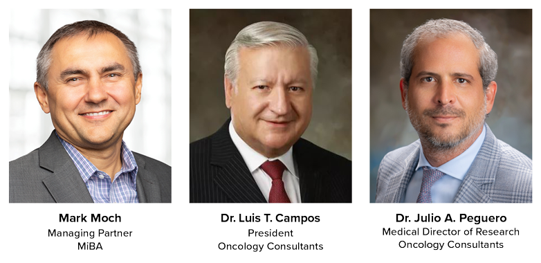 Mark Moch, Luis Campos and Julio Peguero